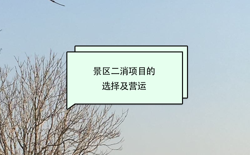 景区二消项目的选择及营运 景区二消项目的选择及营运